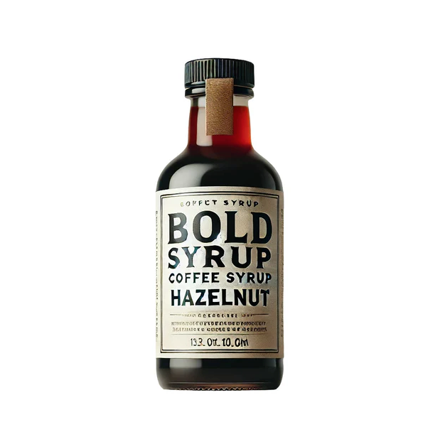 Bold Coffee Syrup - Hazelnut